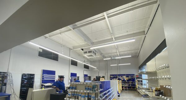 NAPA Auto Parts Interior Painting