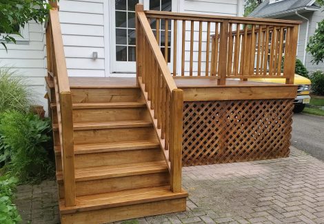 Deck Staining in Paramus