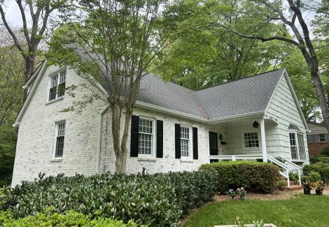 Limewash Brick Exterior