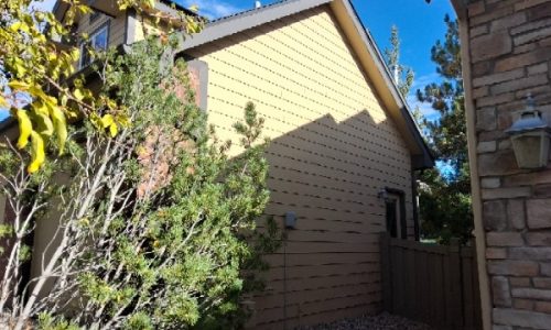 Worn Paint on Siding & Trim