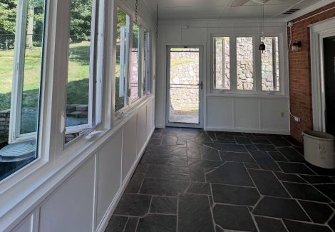 Sunroom Painting Project