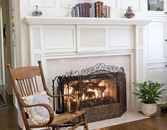 fireplace