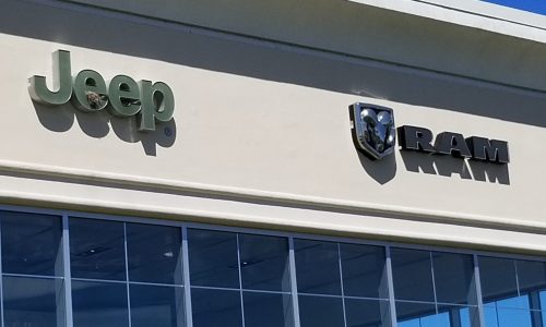 EFIS Repaired around signs