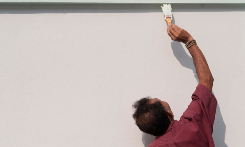 Stucco Painting Project
