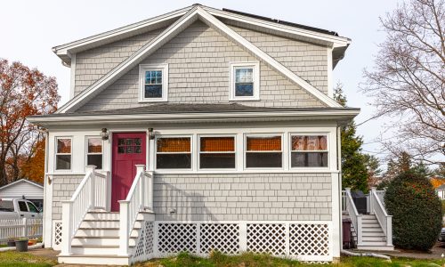 Shingle Staining & Trim Painting Project