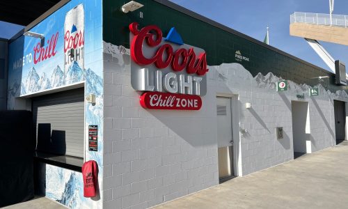 Beverage Area After Painting