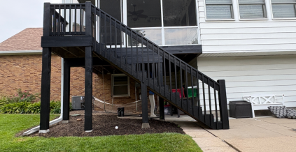 Deck Staining Project