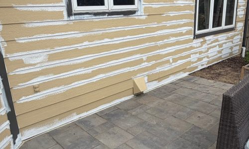Caulking and Paint Repair