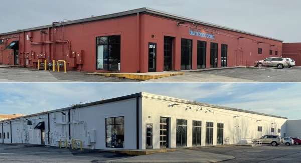 Shopping Center Color Change