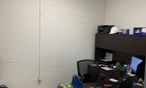 Office Space Before Repainting