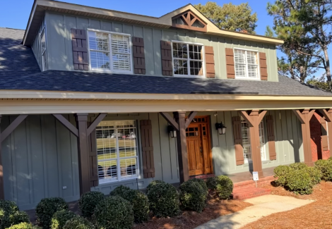 Home Exterior Paint Makeover