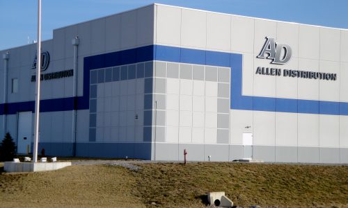 Industrial Building Exterior Painting Project