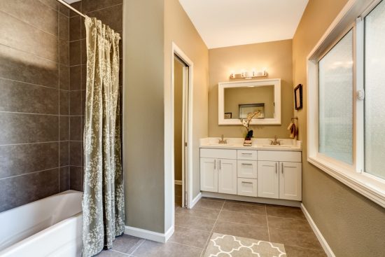 standard bathroom interior painting in fayetteville, nc