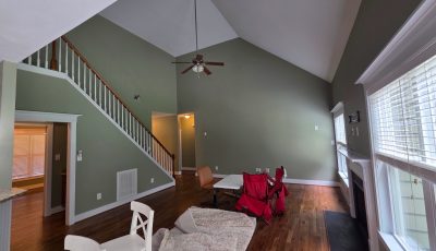 home interior room after repaint