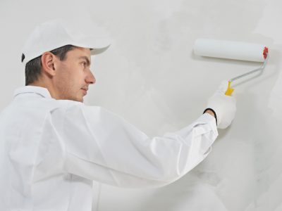 white painting