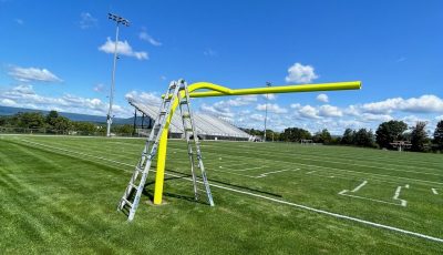 football goalpost - after