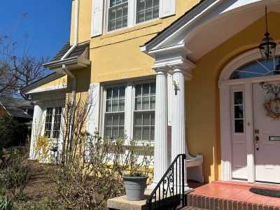 Brick and Stucco Trim and Siding Update