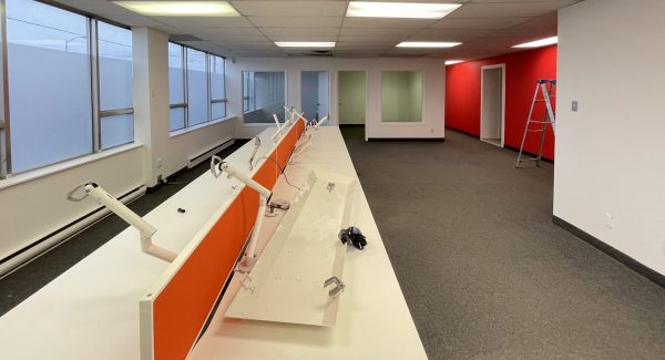 Completed Desk Space