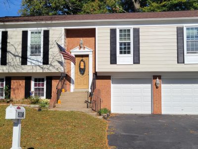 front of home painting
