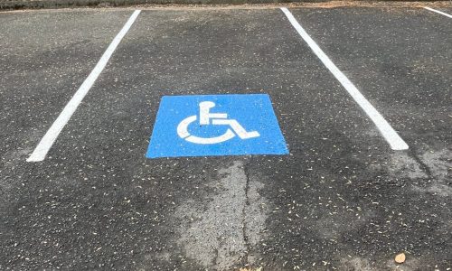 Refreshed Accessible Parking Spaces