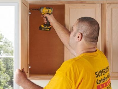 removing doors from cabinets