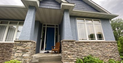 Baby Blue Home Exterior