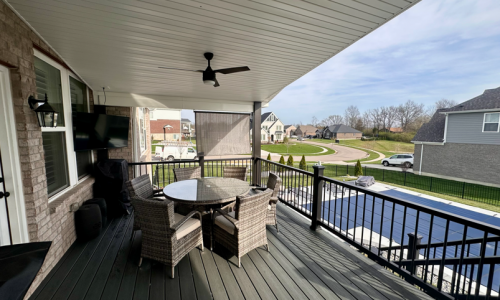 Backyard Deck Reconstruction & Composite Upgrade (After)