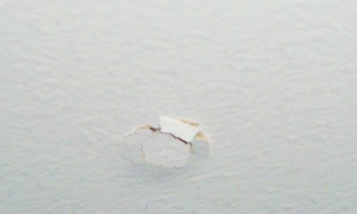 nail pop in wall