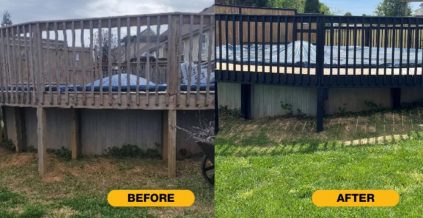 Porch & Deck Painting – Before and After Album ...