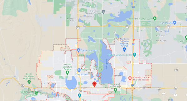 Loveland map