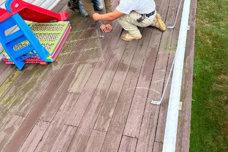 Condo Community Deck Reconstruction Project (Before/During)