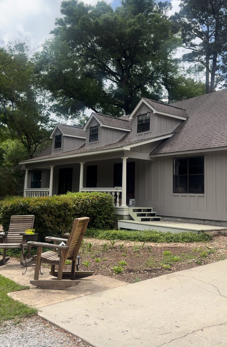 house exterior with painted siding