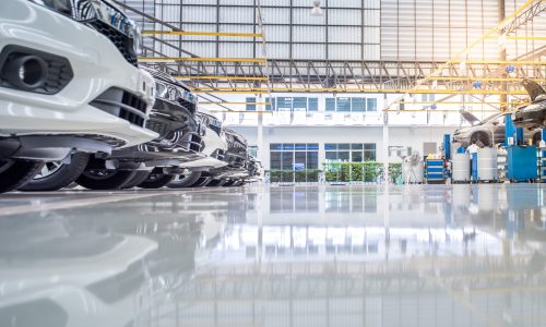 showroom floor coating