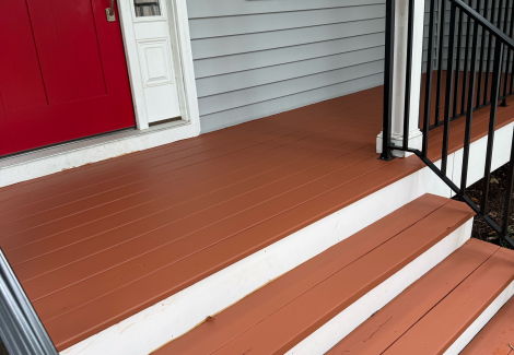 Deck Staining Project