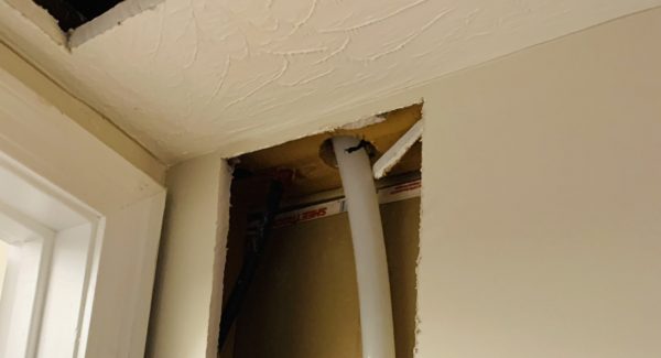 light carpentry repairs condo before
