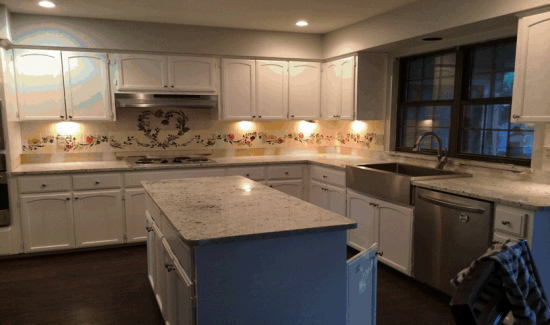 House Painting Shavano Park, TX Kitchen Cabinets After