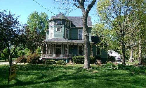 Exterior of Victorian Home