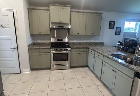 Kitchen Cabinet Color Update