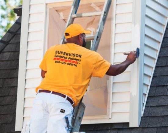 certapro painter employee at work