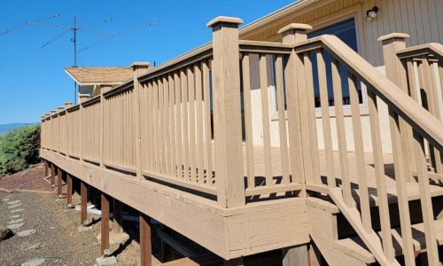 Deck Staining Project