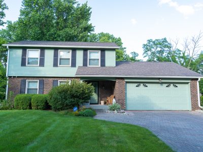 green & gray exterior in Indianapolis