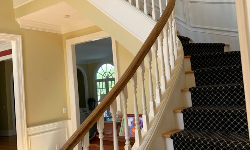 Banister & Wainscoting Painting