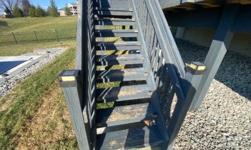 Backyard Deck Reconstruction & Composite Upgrade (Before)
