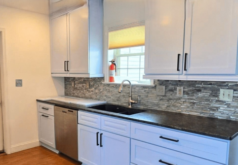 Kitchen Cabinet Painting Project