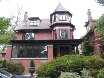 Exterior house painting by CertaPro painters in Rosedale and Moore Park