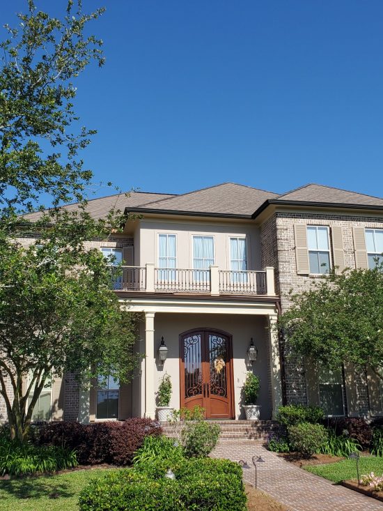 louisiana trace subdivision house painting