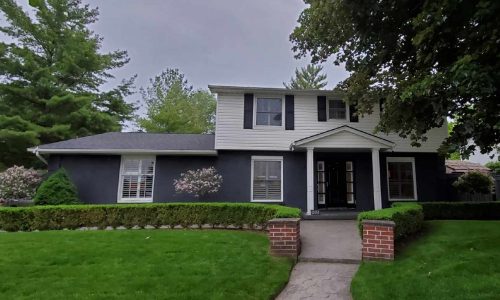 Exterior Brick Painting