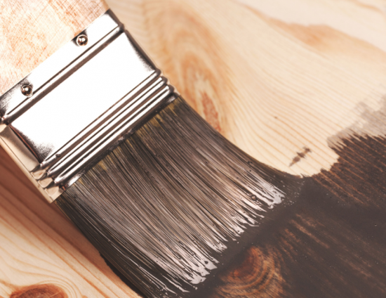 wood staining