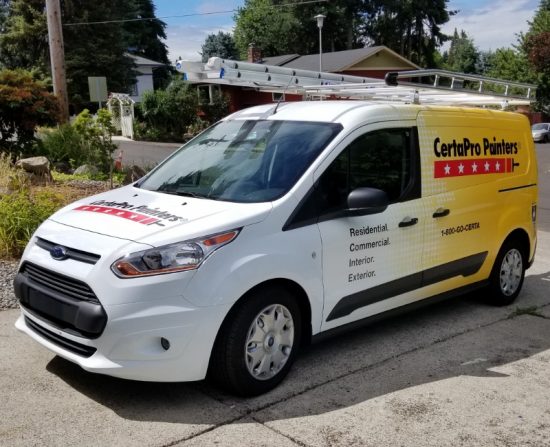 CertaPro Van