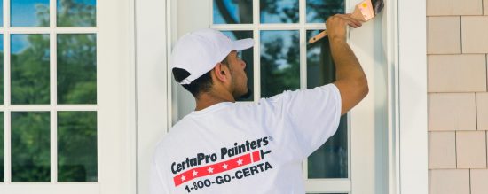 Exterior house painting services.